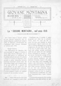 Notiziario Sezione di Torino Maggio 1917 - Itinerari alpinismo trekking scialpinismo