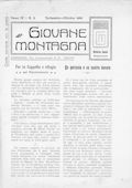 Notiziario Sezione di Torino Settembre-Ottobre 1918 - Itinerari alpinismo trekking scialpinismo
