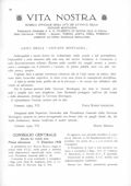 Rubrica Vita Nostra Gennaio 1929 - Itinerari alpinismo trekking scialpinismo