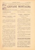 Notiziario Sezione di Torino Febbraio 1929 - Itinerari alpinismo trekking scialpinismo