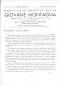 Notiziario Centrale Febbraio 1936 - Itinerari alpinismo trekking scialpinismo