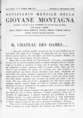 Notiziario Centrale Giugno 1938 - Itinerari alpinismo trekking scialpinismo