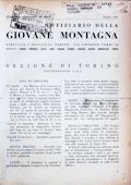 Notiziario Centrale Ottobre 1946 - Itinerari alpinismo trekking scialpinismo