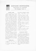 Notiziario Sezione di Torino Dicembre 1948 - Itinerari alpinismo trekking scialpinismo