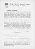 Notiziario Sezione di Torino Aprile 1952 - Itinerari alpinismo trekking scialpinismo