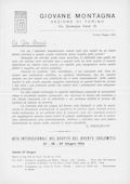 Notiziario Sezione di Torino Giugno 1953 - Itinerari alpinismo trekking scialpinismo