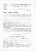 Notiziario Sezione di Torino Febbraio 1957 - Itinerari alpinismo trekking scialpinismo
