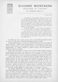 Notiziario Sezione di Torino Novembre 1957 - Itinerari alpinismo trekking scialpinismo