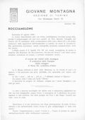 Notiziario Sezione di Torino Settembre 1958 - Itinerari alpinismo trekking scialpinismo