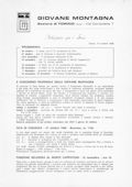 Notiziario Sezione di Torino Ottobre 1968 - Itinerari alpinismo trekking scialpinismo
